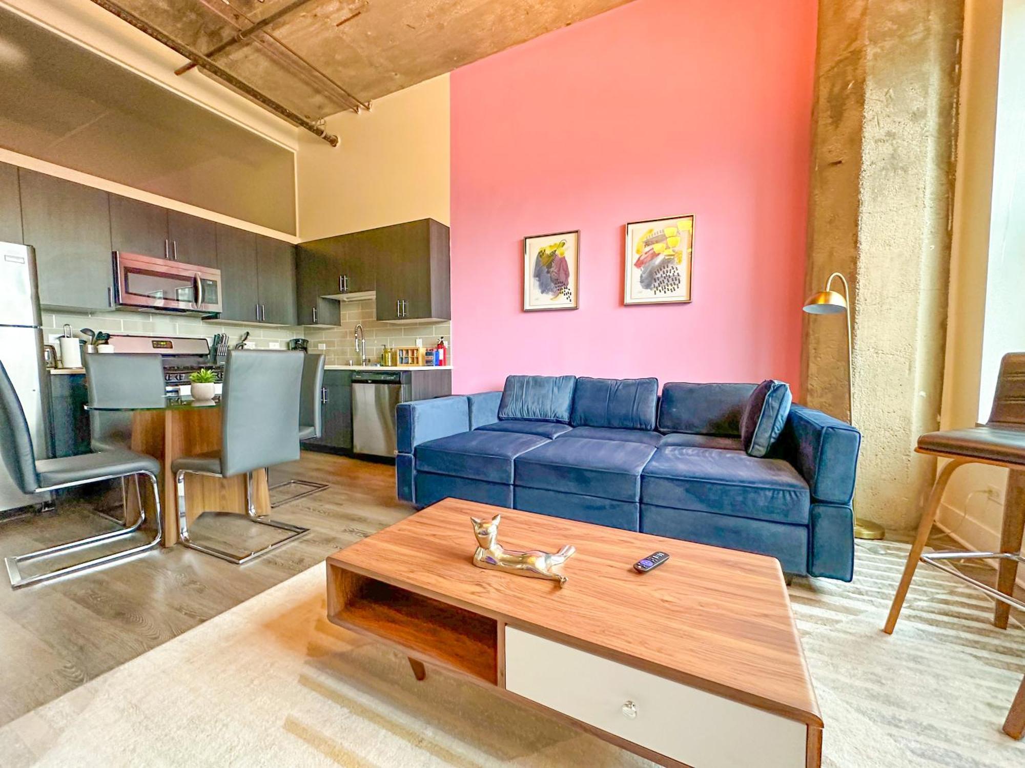 Modern 2Br Loft With Amazing City Skyline View And Optional Parking For 8 Guests Near Mccormick Place And Soldier Field 芝加哥 外观 照片